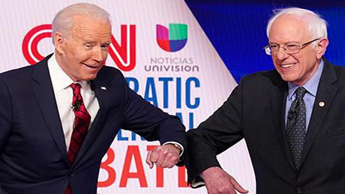 Joe Biden, Bernie Sanders hit out at Donald Trump over his response to pandemic