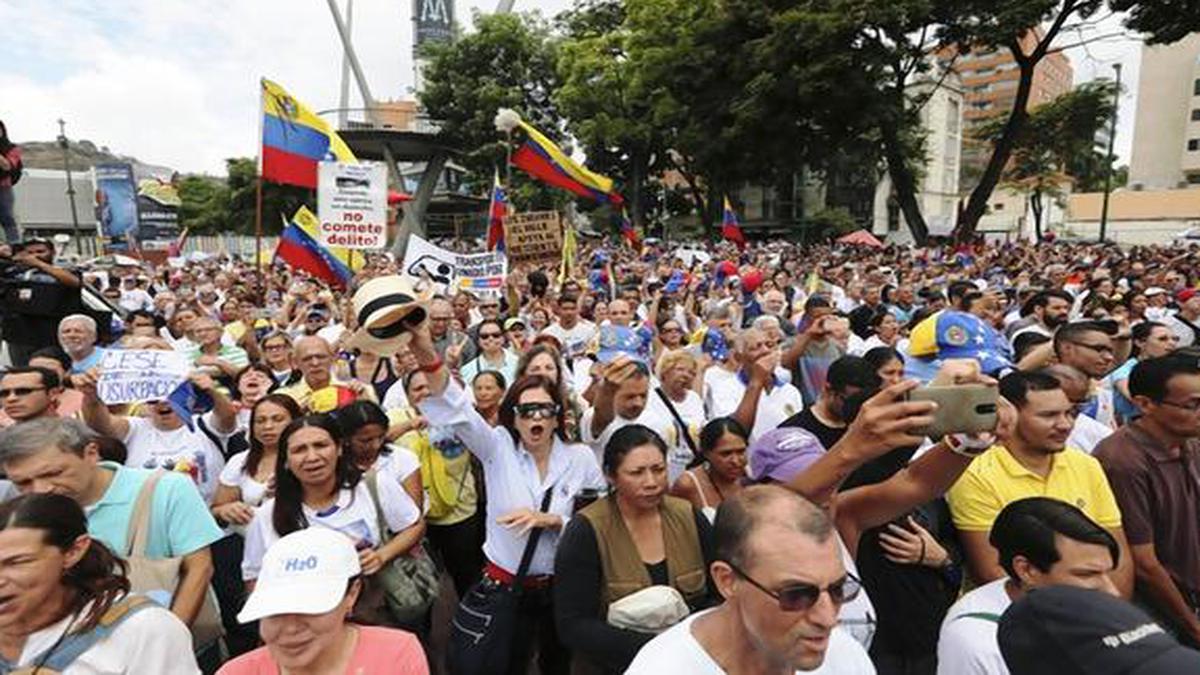 Venezuelan Opposition leader Juan Guaidó seeks Pentagon’s help - The Hindu