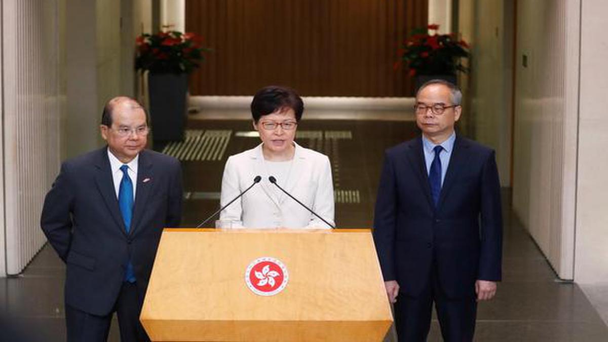 Hong Kong leader Carrie Lam says China ‘respects and supports’ withdrawal of Bill