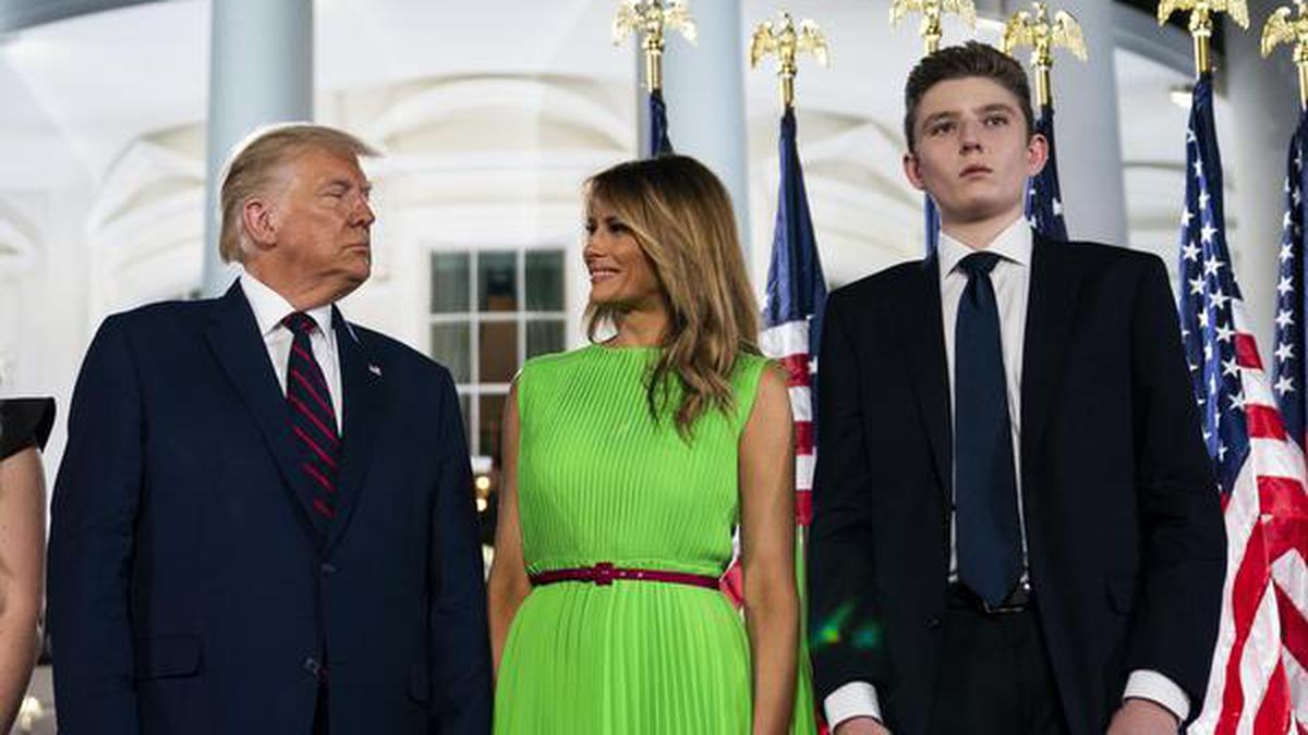 Coronavirus Barron Trump tested positive for COVID19, says Melania