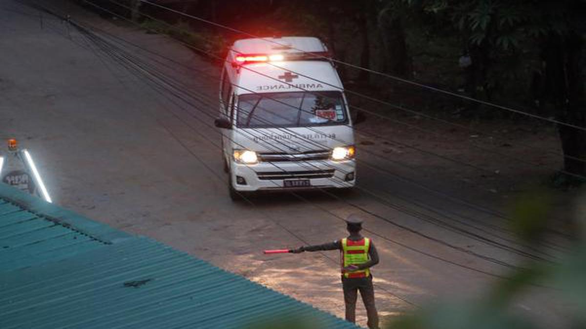 4 ambulances leave Thai cave site on Day 2, suggesting rescue of 8