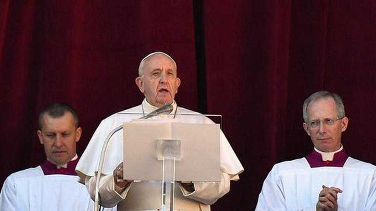 Pope Francis appeals for peace in global flashpoints