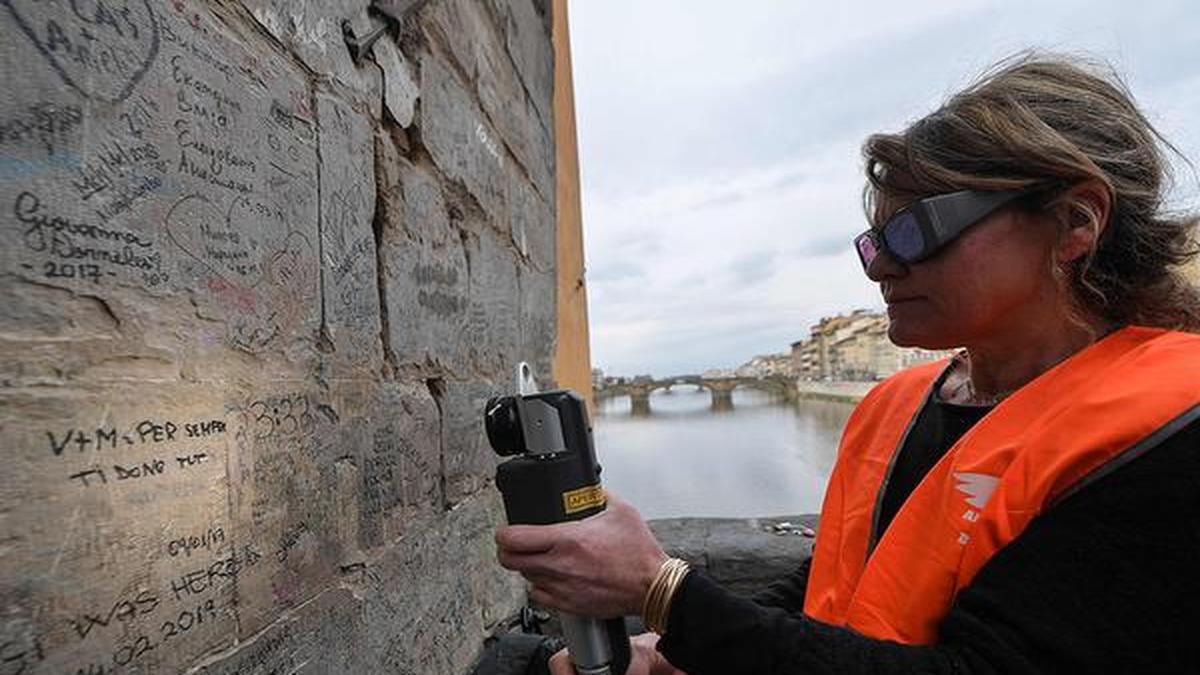 In Florence, laserwielding ‘angels’ restore monuments The Hindu