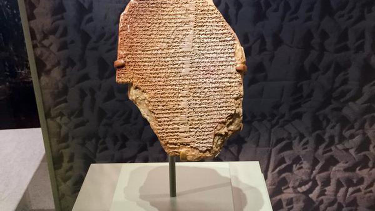 A 3,500-year-old clay tablet discovered from ruins of Assyrian king’s library going back to Iraq