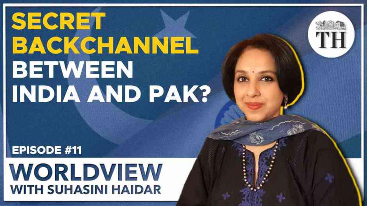 Worldview With Suhasini Haidar | Is There A Backchannel Between India ...