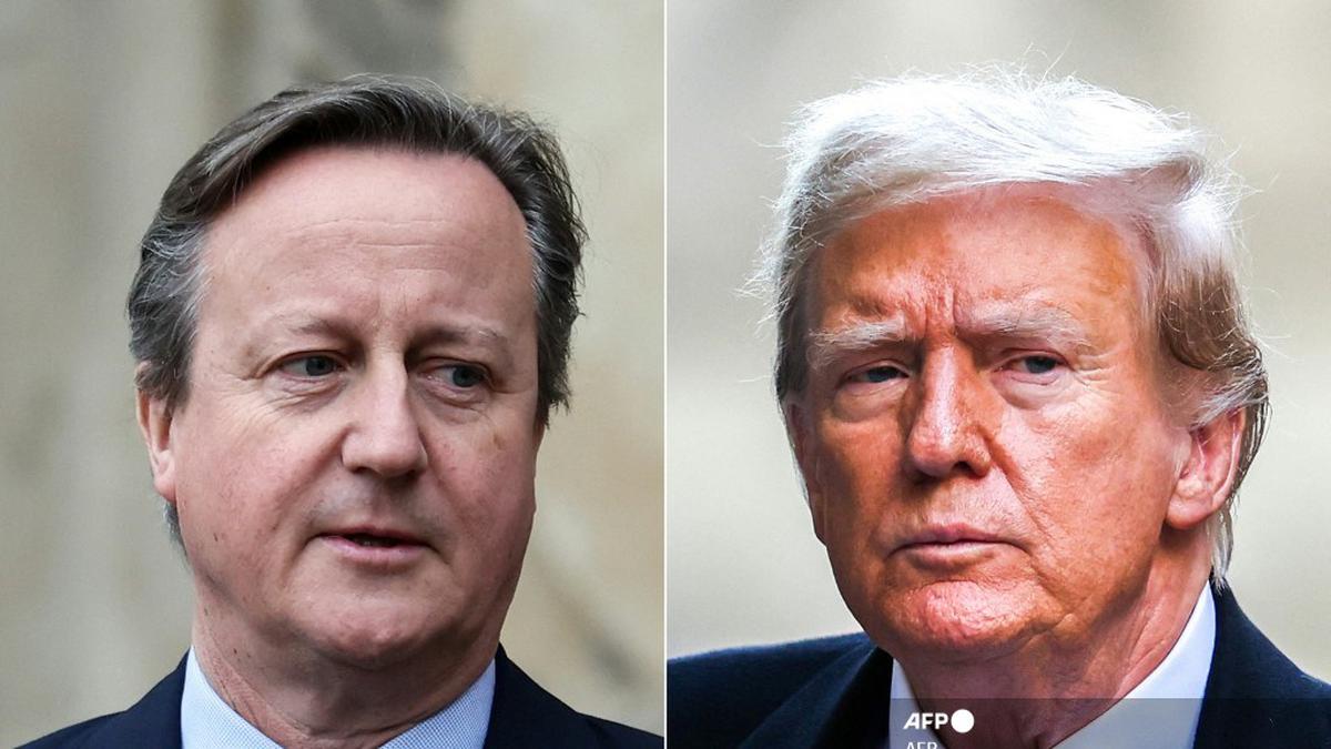 U.K.’s Cameron meets Donald Trump prior to Washington visit to boost aid for Ukraine