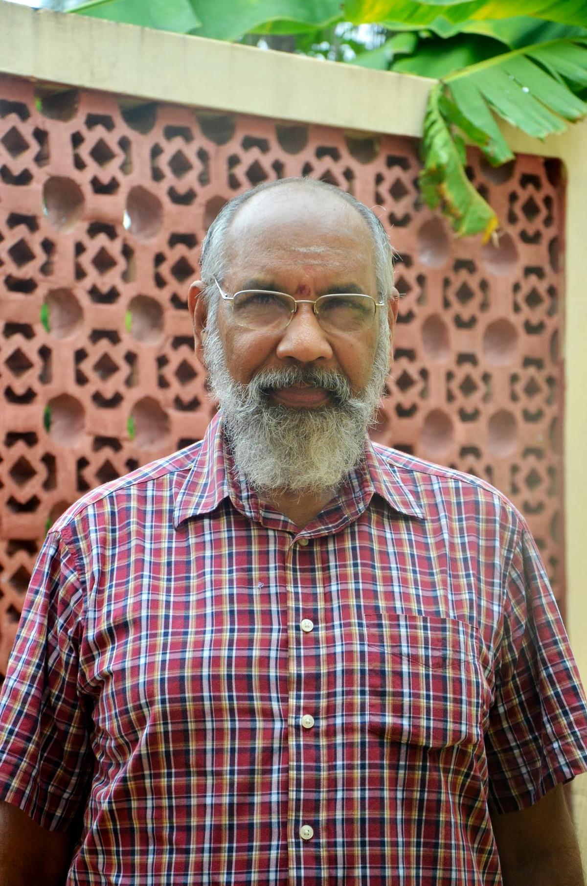 C.V.Wigneswaran, former Chief Minister, Northern Provincial Council of Sri Lanka. 