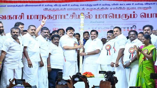 AIADMK rule laid base for Dravidian model of development in Tamil Nadu: Palaniswami