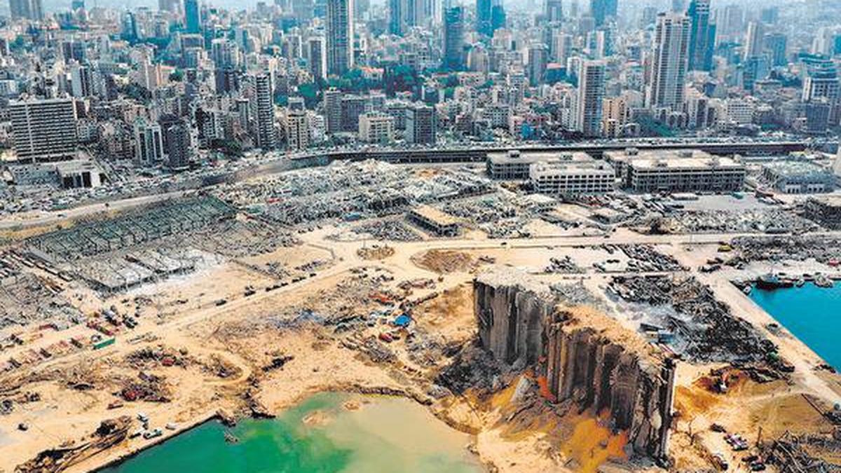 Beirut, a city in ruins