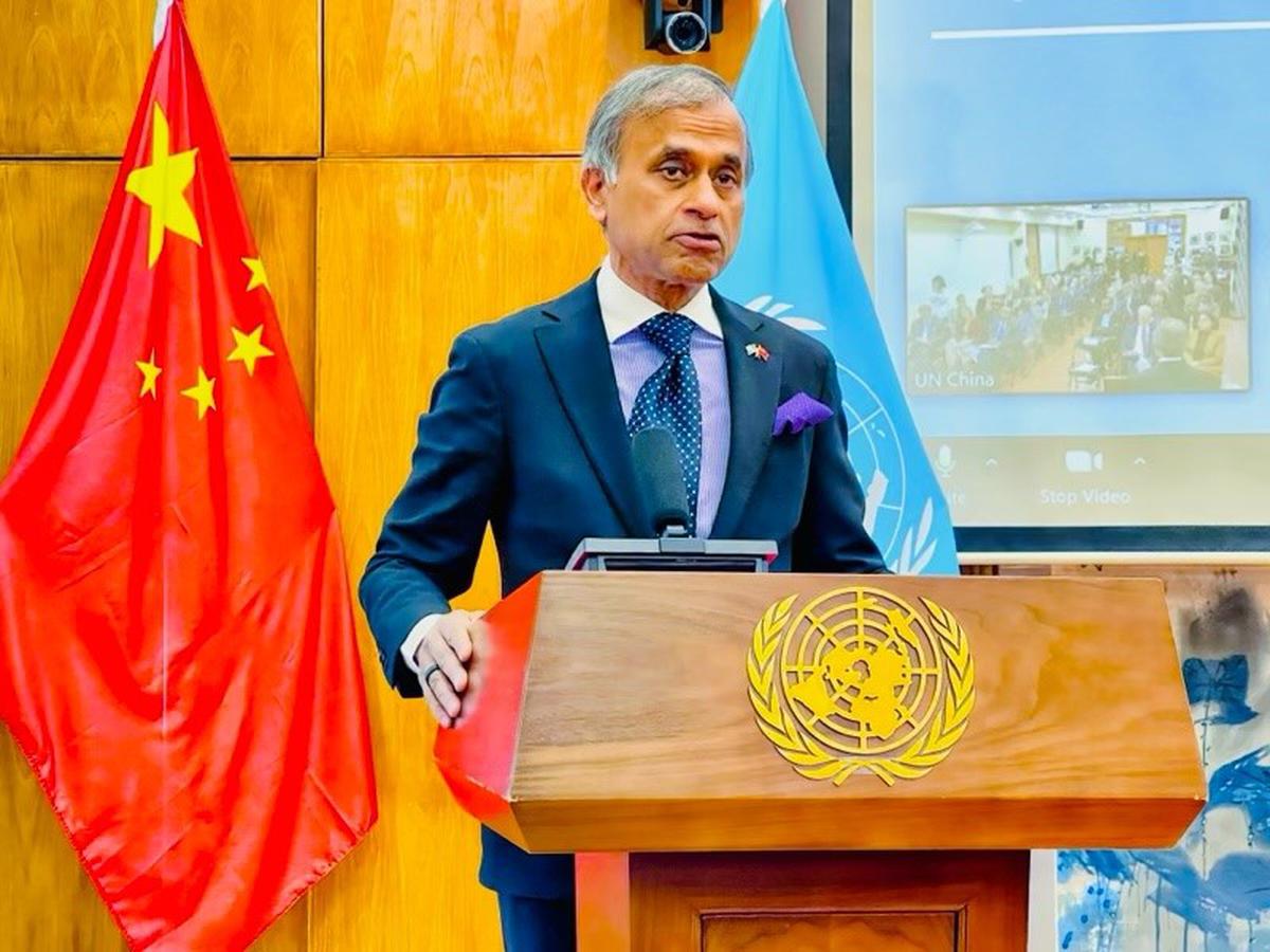 Siddharth Chatterjee, a former Indian military officer helms the U.N. in China