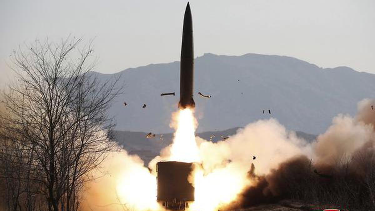 North Korea says it test launched missiles from train