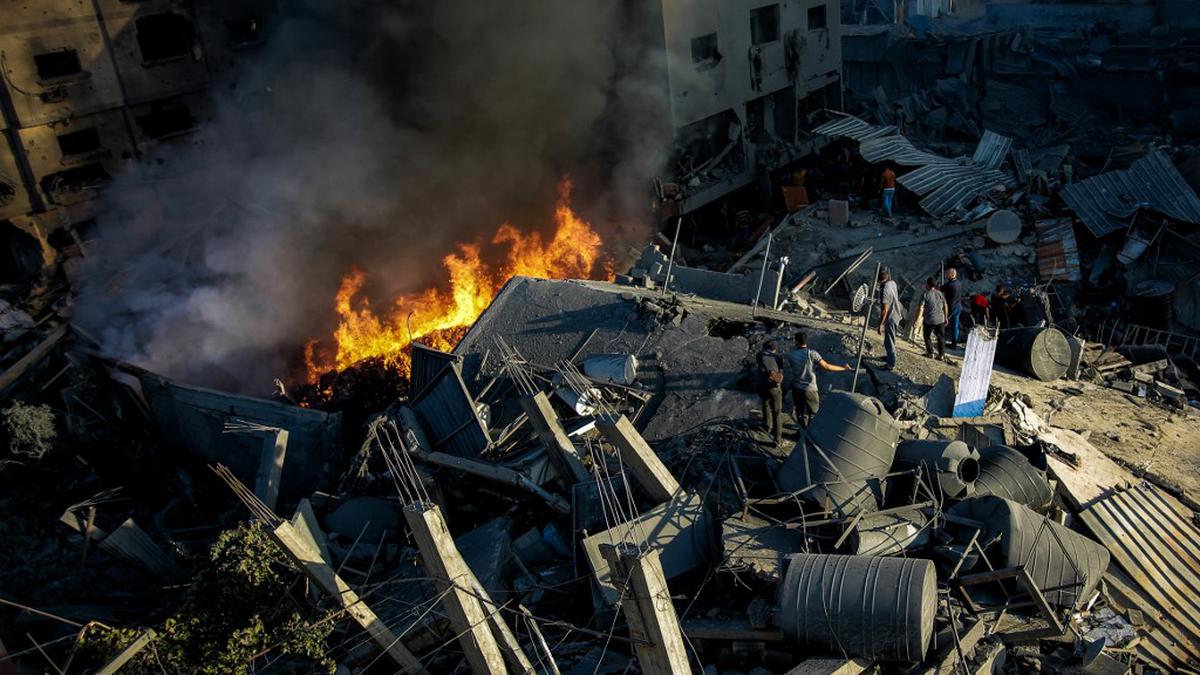 Israel strikes outskirts of Gaza City during second ground raid in as many days