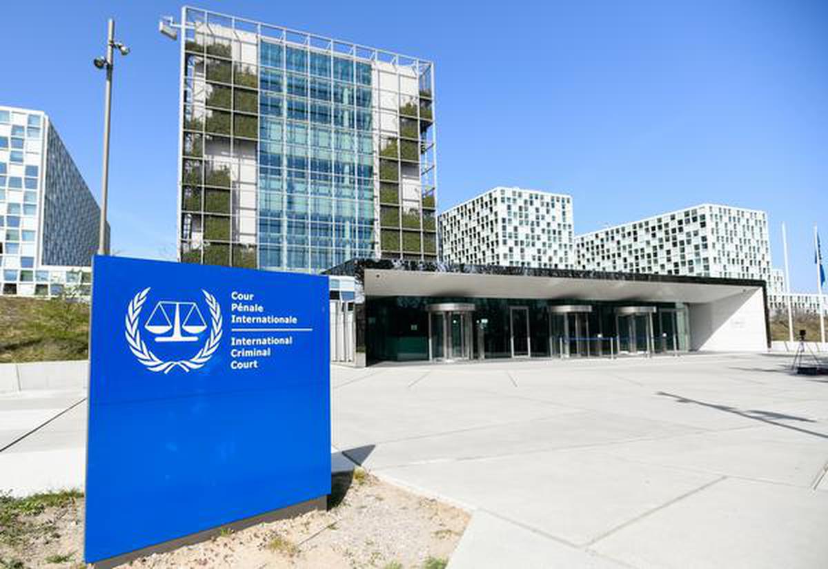 The International Criminal Court in the Hague, Netherlands.