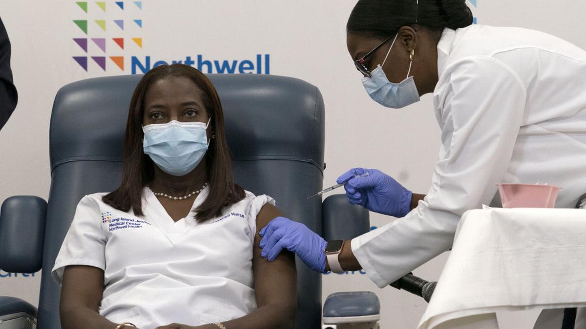 New York health worker becomes first American to get COVID-19 vaccine