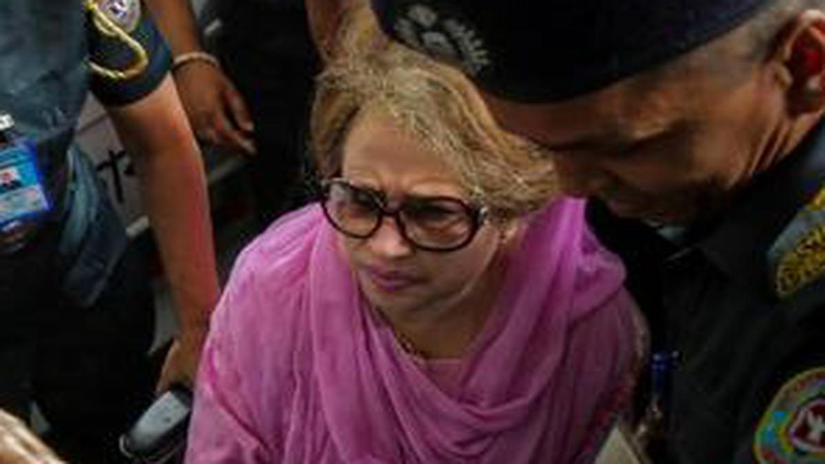 Jailed Bangladesh Ex Pm Khaleda Zia Admitted To Hospital The Hindu 6608
