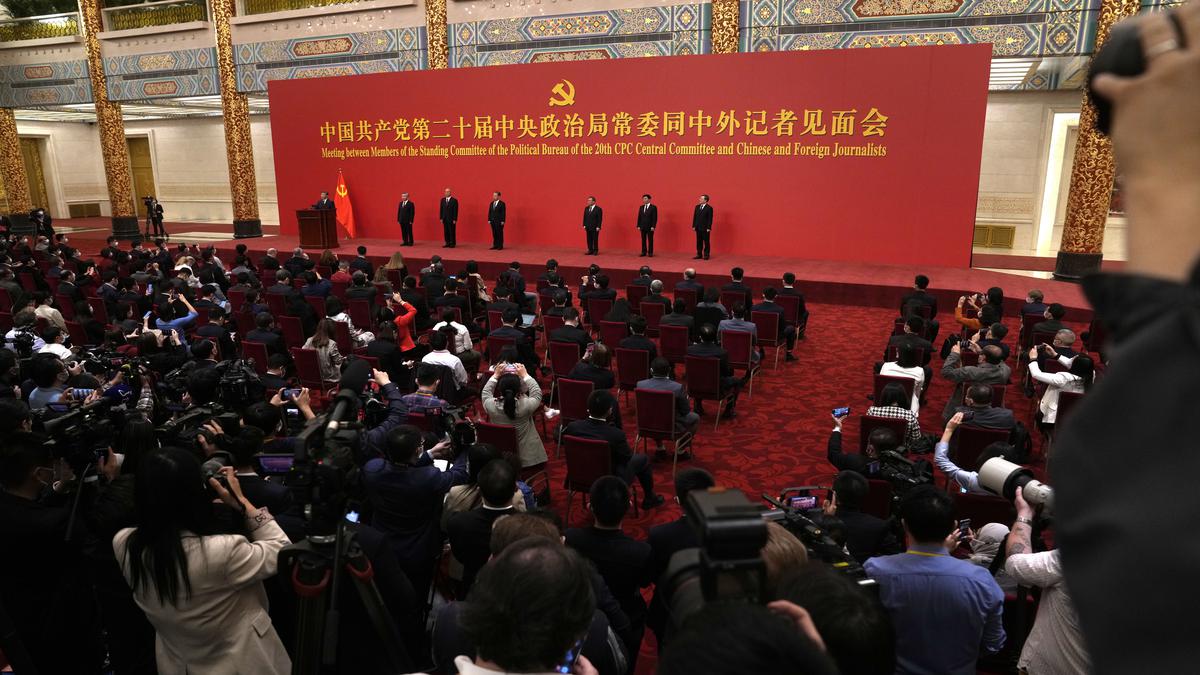 Who's on the Chinese Communist Party's new Politburo Standing Committee?