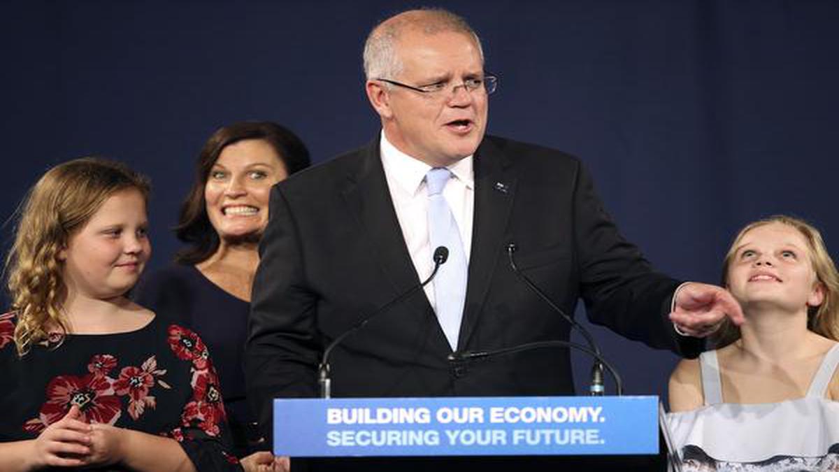 Scott Morrison thanks Australians for surprise election victory