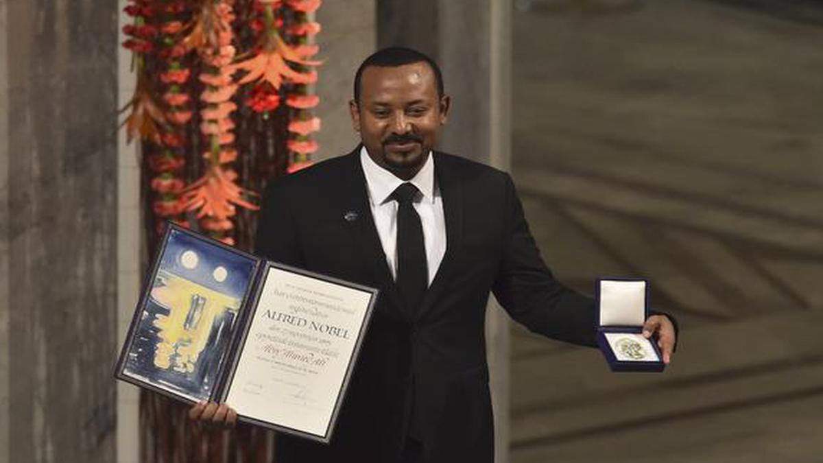 Ethiopia Prime Minister Abiy Ahmed hails role of Eritrea as he receives Nobel Peace Prize