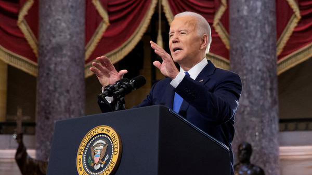 Capitol Attack anniversary | Biden rips into Trump in January 6 speech