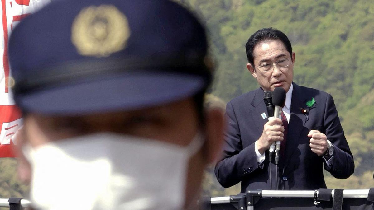 Japan's Kishida vows safety of G-7 meetings after 'smoke bomb' attack
