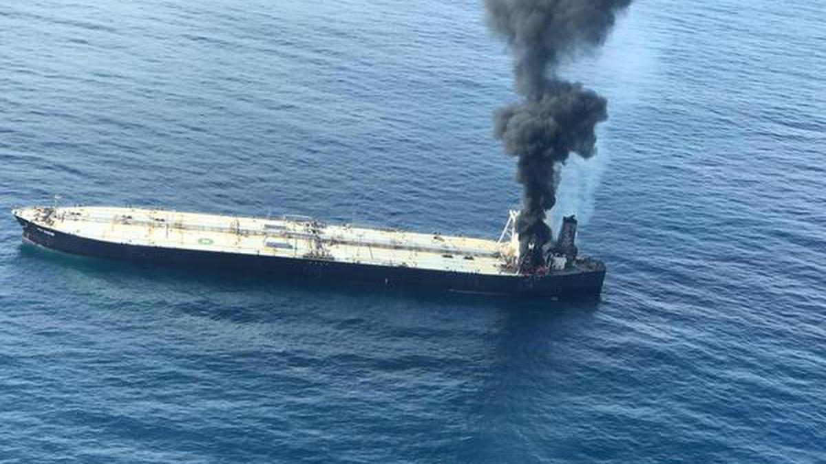 Indian, Lankan navies continue battle with burning tanker off Sri Lanka