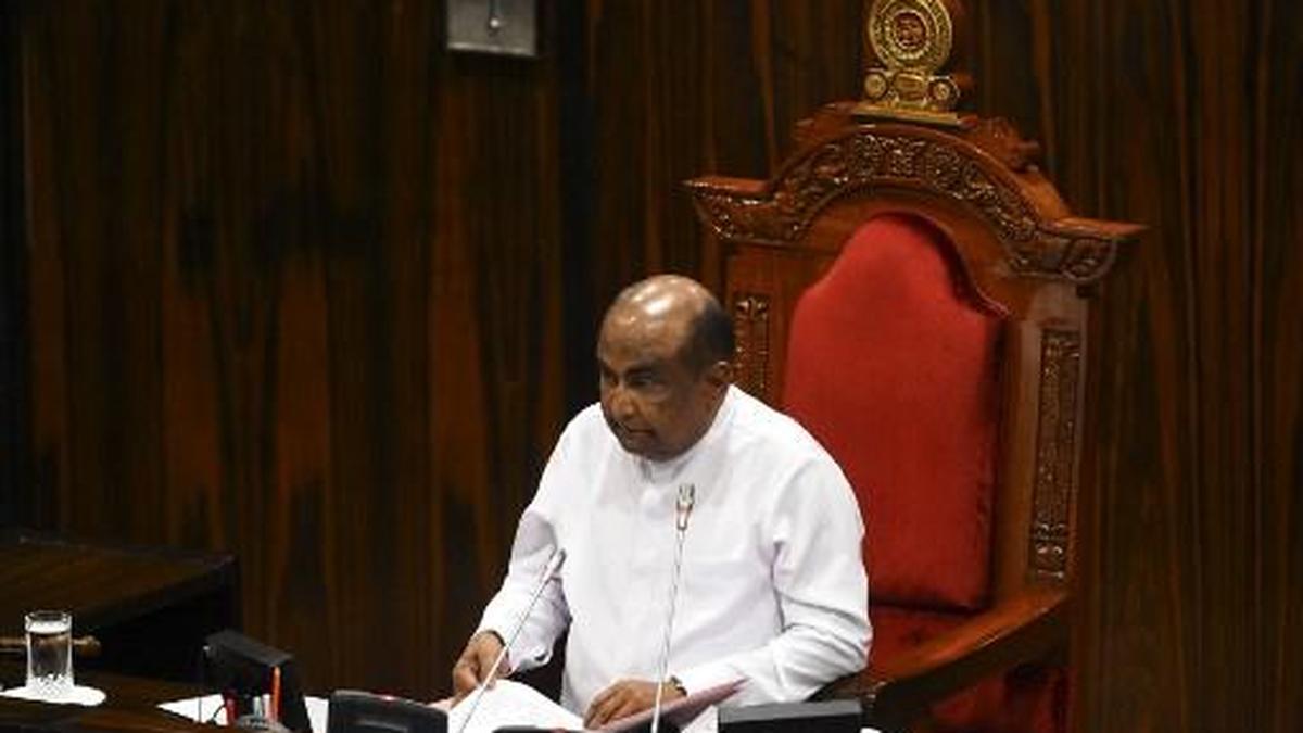 Sri Lanka’s new Parliament commences, Mahinda Yapa Abeywardena