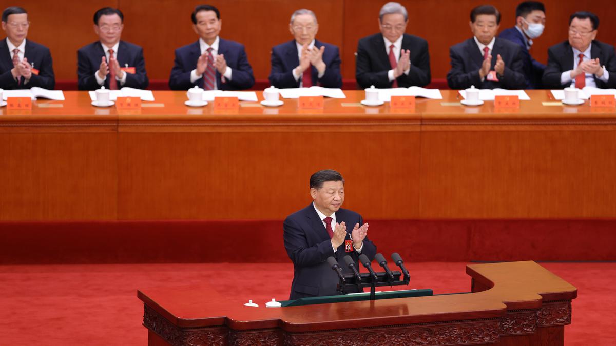 Key moments from Xi's address to China's Communist Party Congress