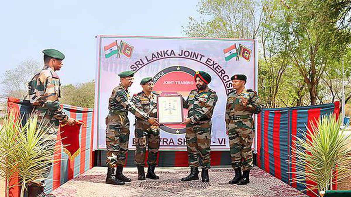 India, Sri Lanka Begin 12-day Military Exercise With Focus On Counter ...