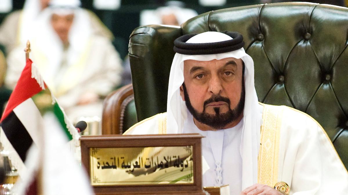 UAE President Sheikh Khalifa bin Zayed dies