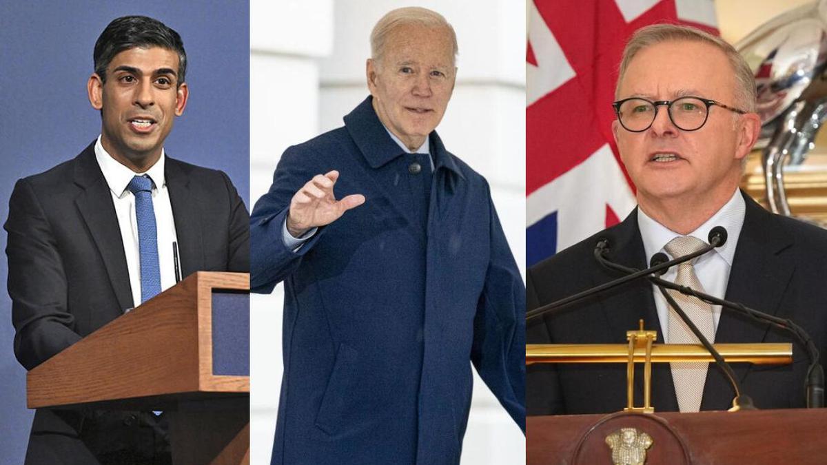 Rishi Sunak, Joe Biden, Anthony Albanese to meet in San Diego to progress AUKUS