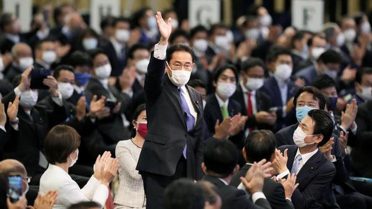 Japan's Parliament elects former diplomat Kishida as new PM