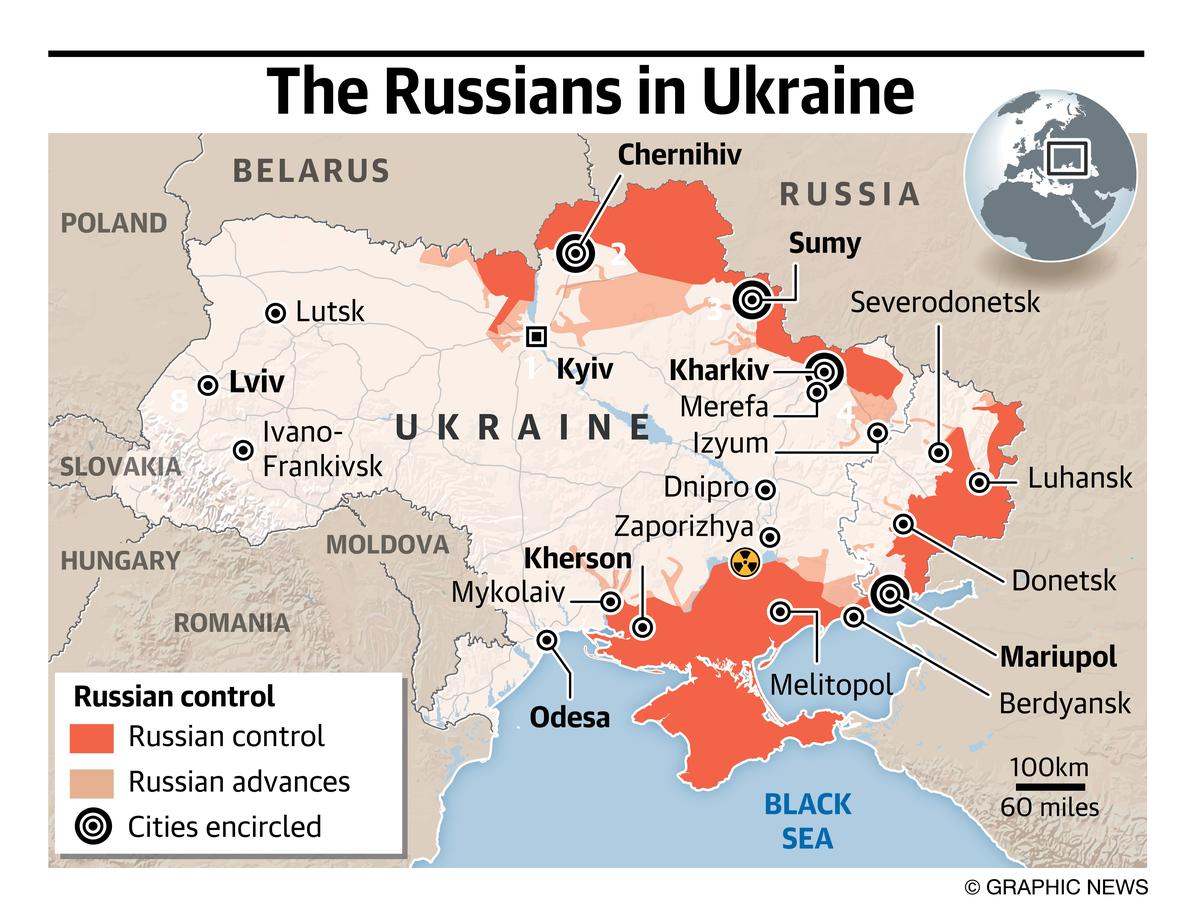 Kyiv: The epicentre of Ukrainian resistance - The Hindu