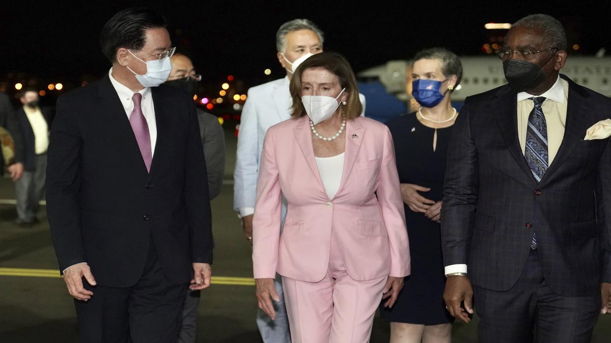 U.S. House Speaker Nancy Pelosi lands in Taiwan, China warns of countermeasures