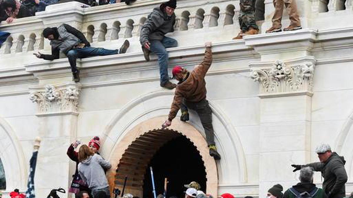 In pictures: Chaos, violence, mockery as pro-Trump mob occupies U.S. Capitol