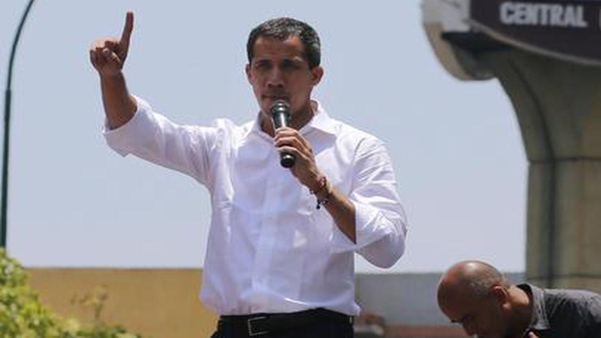 Juan Guaidó calls for protests at military bases in Venezuela