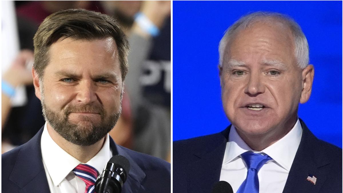 J.D. Vance-Tim Walz vice presidential debate: When and where?