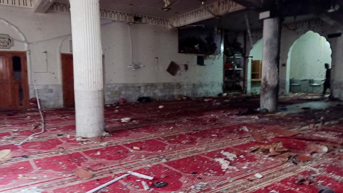 At least 56 killed in blast at Pakistan Shia mosque