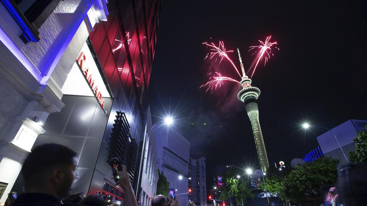 New Zealand's Auckland is the first major city to ring in 2024