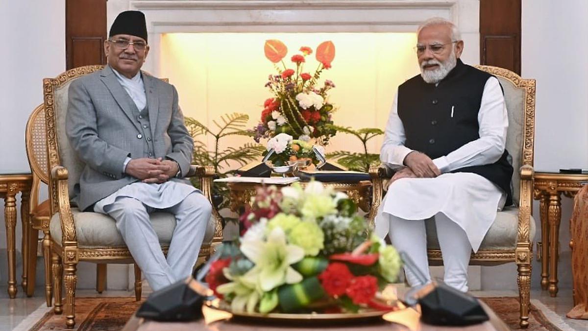 PM Modi, Nepalese counterpart Pushpakamal Dahal ‘Prachanda’ hold talks