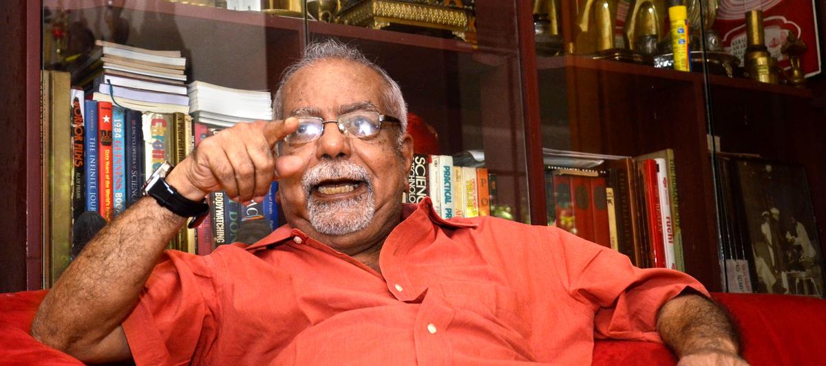 Master filmmaker K.G. George defied genre conventions, creating investigative thrillers like Yavanika, sharp political satires, and groundbreaking women-centric films like Adaminte Variyellu that addressed class and gender. 