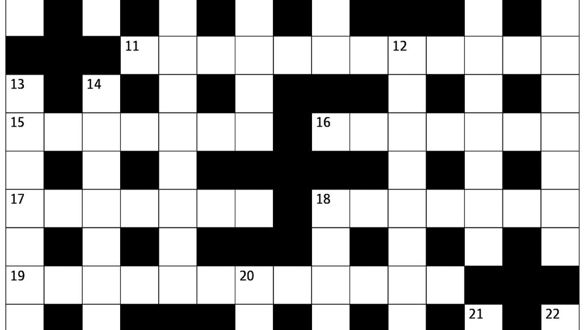 The Sunday Crossword No. 3312