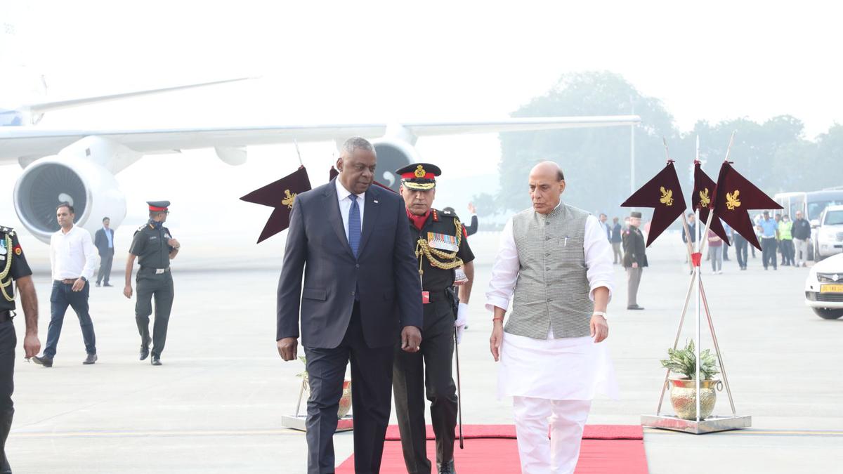 U.S. Secretary of Defence Lloyd Austin arrives in India for 2+2 Ministerial dialogue