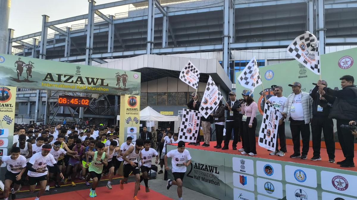 Global touch to Aizawl Half Marathon