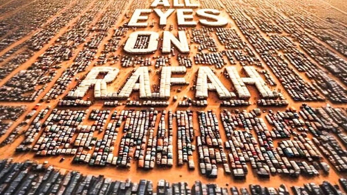 ‘All eyes on Rafah’ image shared 44 mn times on social media