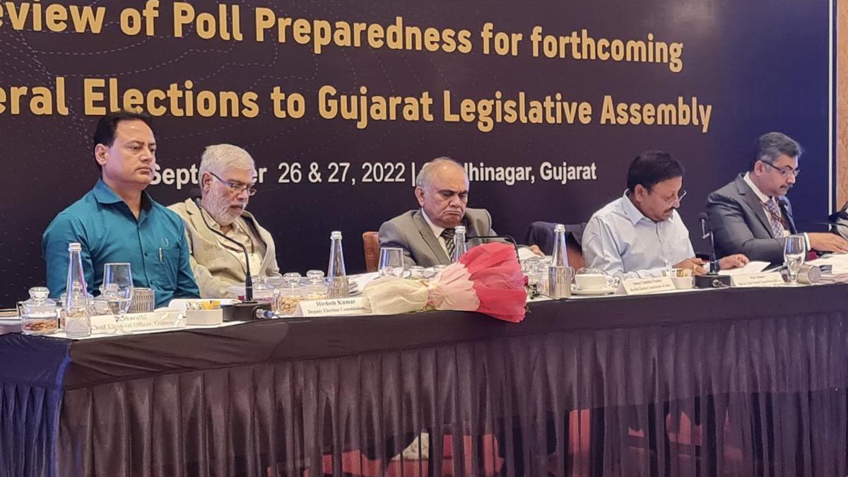 Election Commission team in Gujarat to review Assembly poll preparations