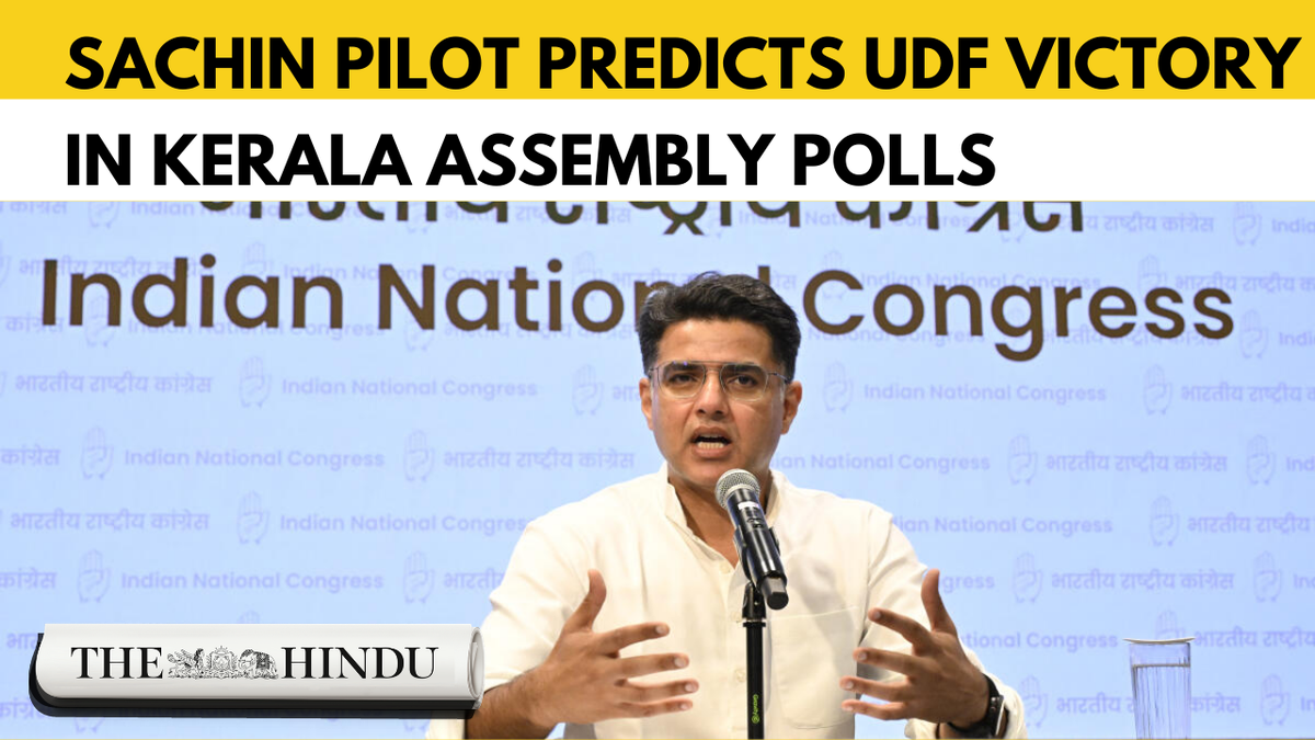 Watch: Sachin Pilot slams LDF’s “Lost Decade” in Kerala