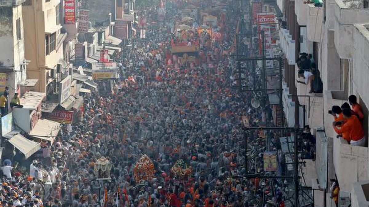 Coronavirus | Over 1,700 test positive for COVID-19 in Kumbh Mela over 5-day period