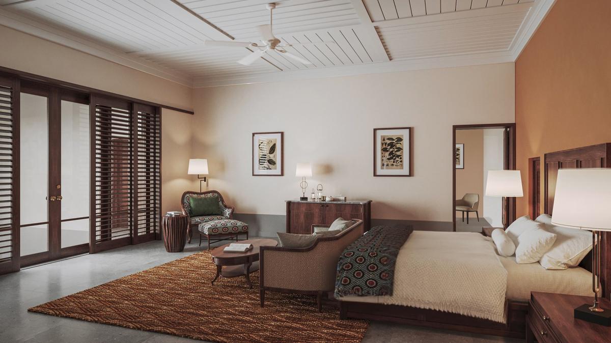 Interconnecting suites provide a spacious and convenient living arrangement for those travelling together.