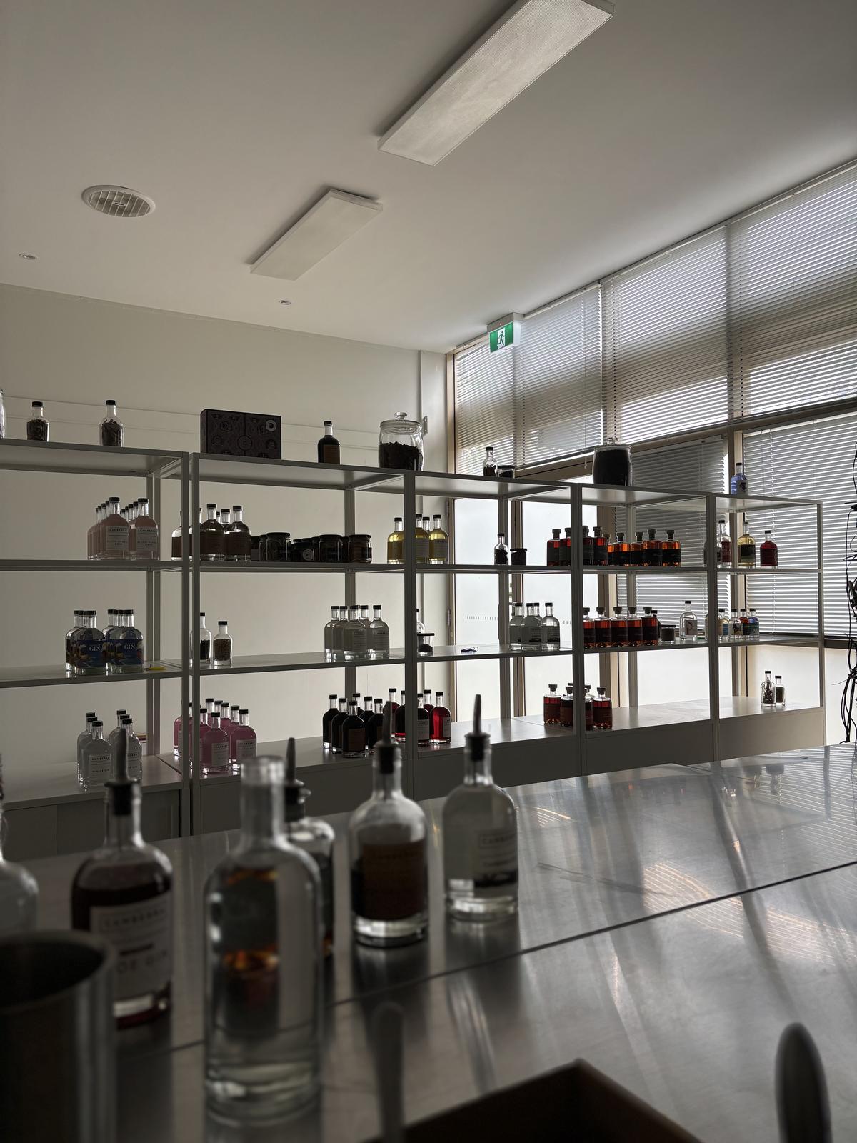 Gin tasting at The Canberra Distillery