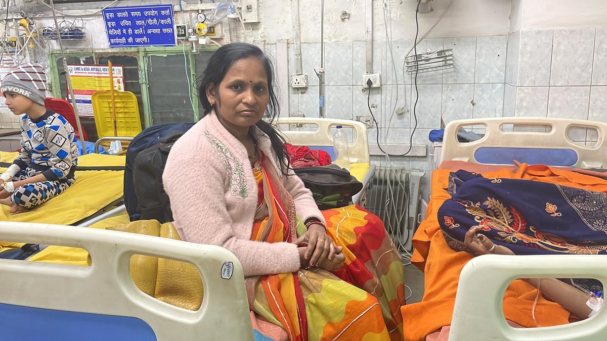 Sarda Devi, victim of the New Delhi railway station stampede.